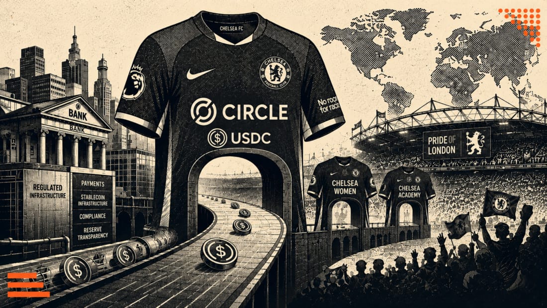 Chelsea FC Names Circle as Principal Partner and Front-of-Shirt Sponsor